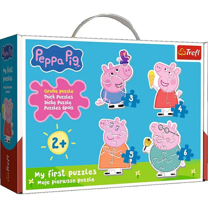 PUZZLE BABY CLASSIC Mała świnka wśród przyj.36137