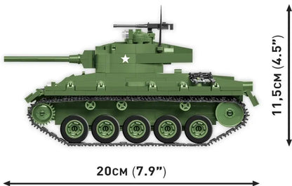 COBI HC WWII M24 Chaffee 588kl 2543