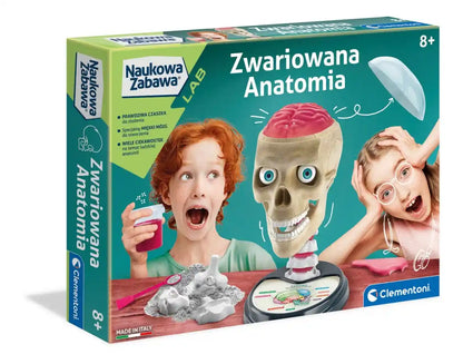 Naukowa zabawa zwariowana anatomia