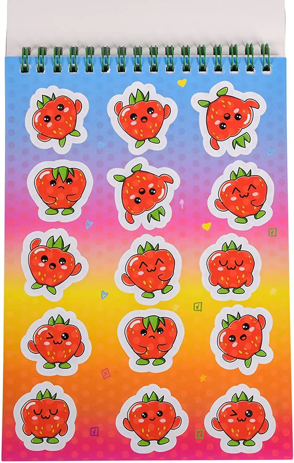 Fruity squad pachnący notes + naklejki
