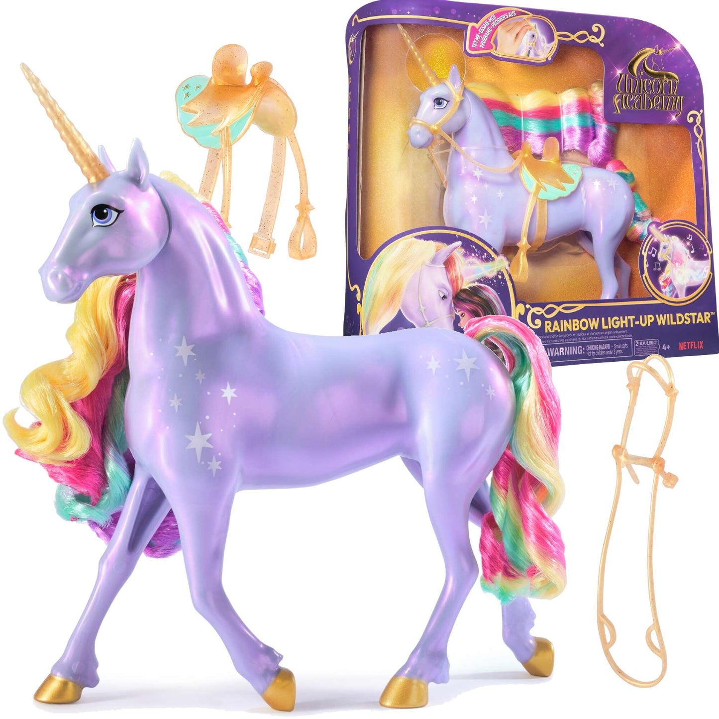Unicorn academy jednorożec wildstar światło dźwięk