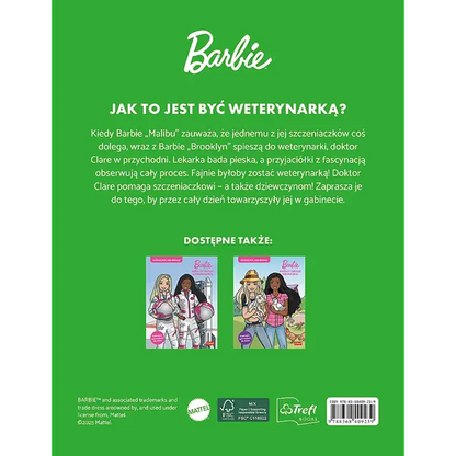 Książka Barbie, Możesz zostać weterynarką