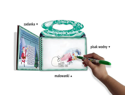 Zadanka i malowanki wodne. Magiczne święta