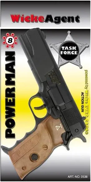 Pistolet na spłonkę Powerman 8 strzałów