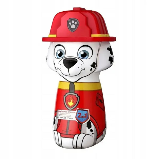 2w1 żel pod prysznic + szampon Psi Patrol Marshall 400ml