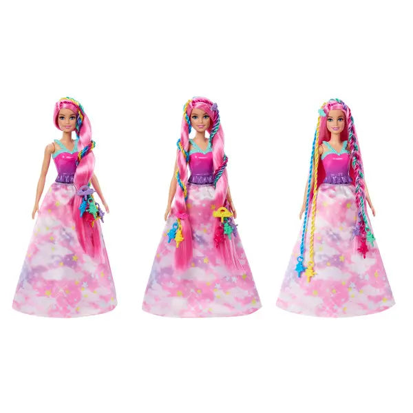 Barbie Dreamtopia - Księżniczka Zakręcone pasemka