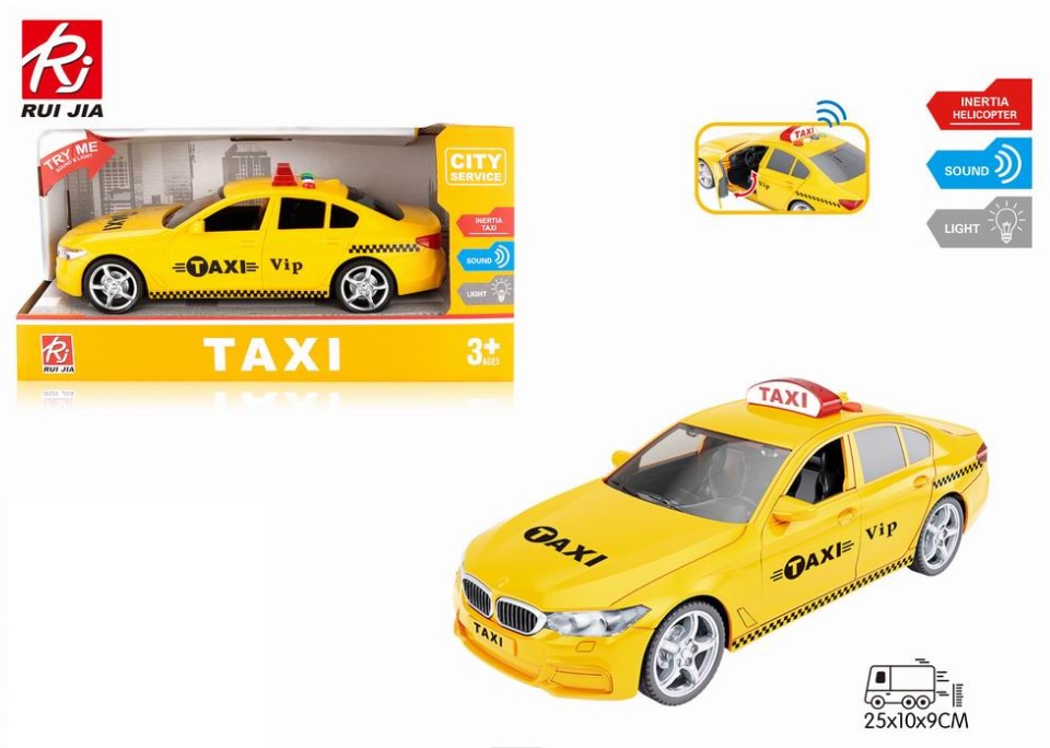 Auto taxi w pudełku św/dźw RJ3371 93911