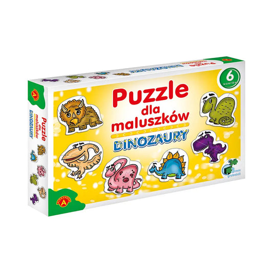 Puzzle dla maluszków dinozaury 0542