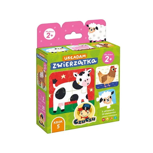 Puzzle - Układam zwierzątka