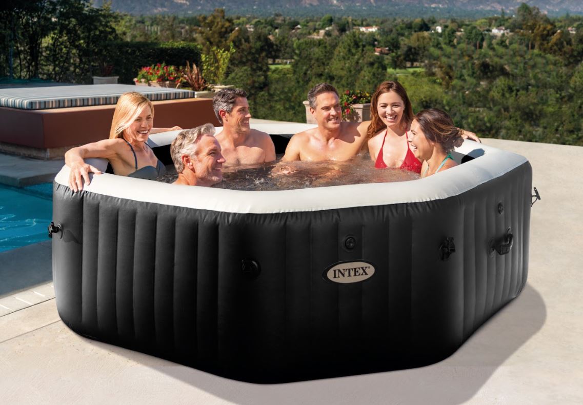 Basen SPA bąbelkowe DeLux 6os 28462