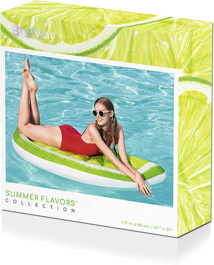Materac dmuchany Limonka 171x89cm B43246 67395