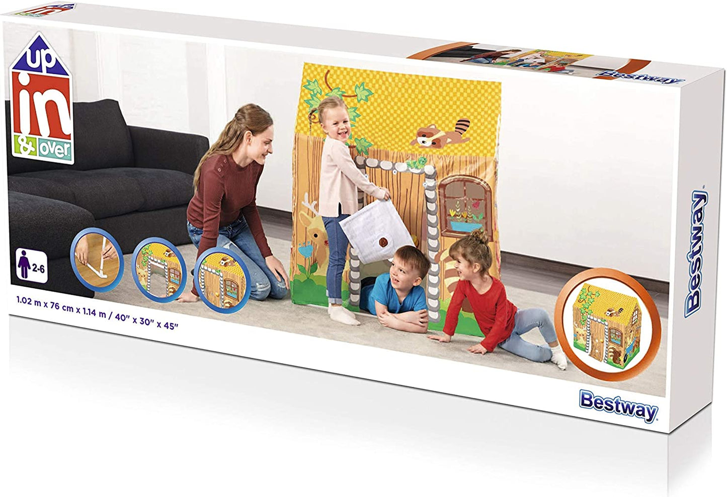 Namiot domek 102x76x114cm B52007 68224 /5