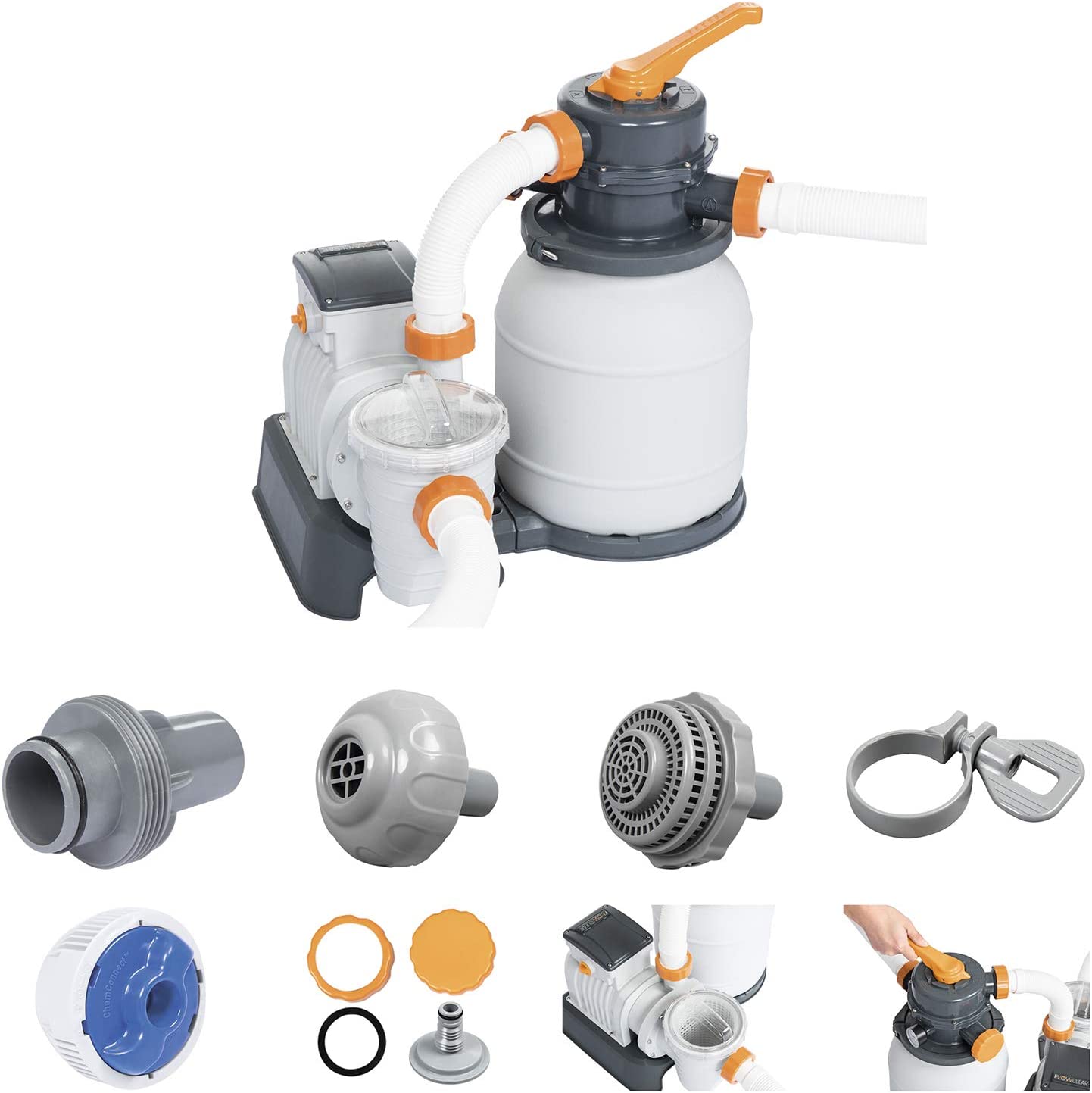 Filtr piaskowy Flowclear 1500Gal B58497 70562