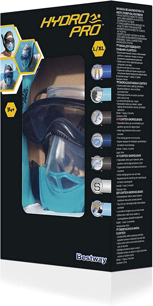 Maska z rurkami do nurkowania B24058 83777