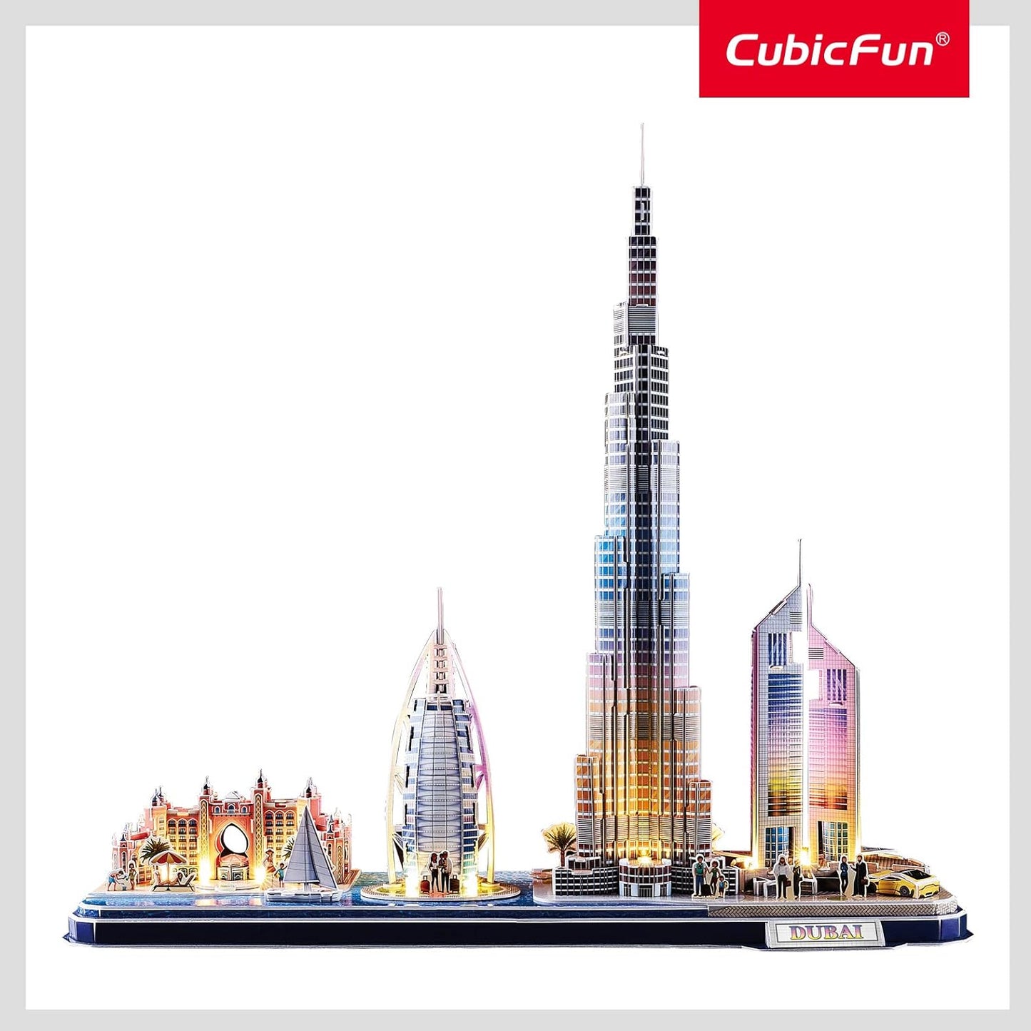 Cubic Fun puzzle 3D Led Dubaj 05232
