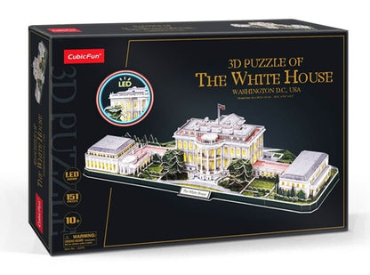 Cubic Fun puzzle 3D LED Bały Dom 20529 05294