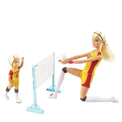 Barbie i Chelsea trening siatków /6  FRL33