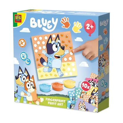 Bluey malowanie palcami