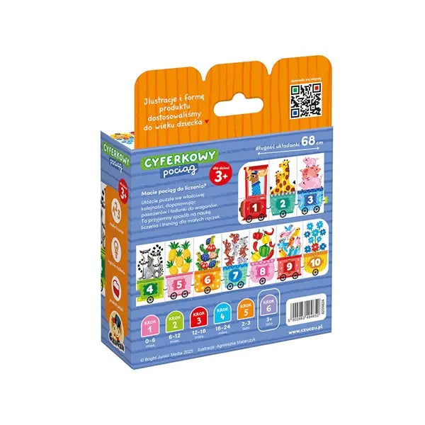 Puzzle - Cyferkowy pociąg