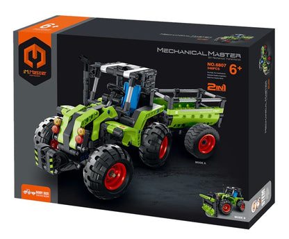 Immaster klocki traktor 2w1 348 elementów
