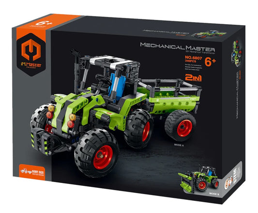 Immaster klocki traktor 2w1 348 elementów