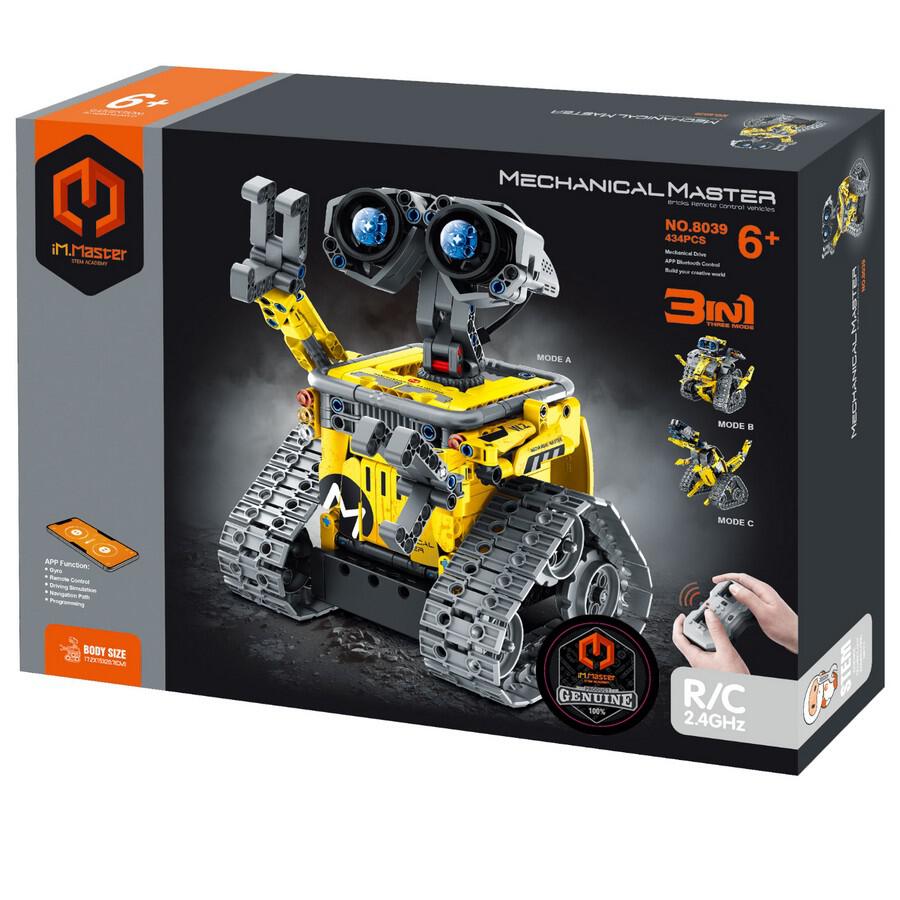 Immaster klocki robo-dino 3w1 zdalnie sterowany 430 elementów