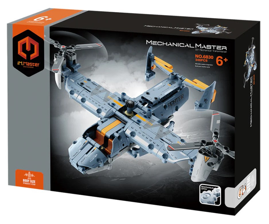 Immaster klocki samolot transportowy osprey 346 elementów