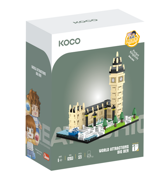 Klocki koco big ben 523 elementów