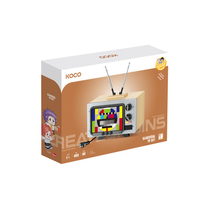 KOCO klocki Telewizor retro 2280el 04030 43456 /8