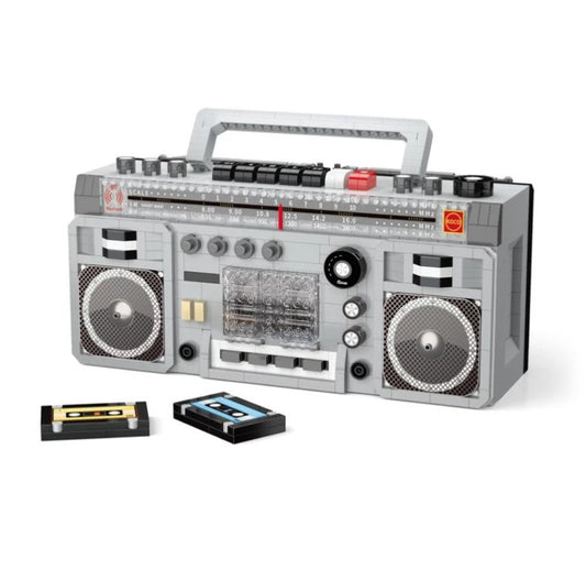 Klocki koco radio retro 1982 elementy