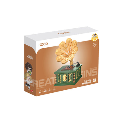 Klocki KOCO Gramofon retro 2351 elementów 04033