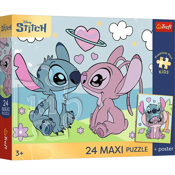 PUZZLE MAXI 24 PremPlus Kids Marzenia Lilo&S.14393