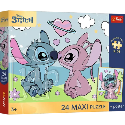 PUZZLE MAXI 24 PremPlus Kids Marzenia Lilo&S.14393