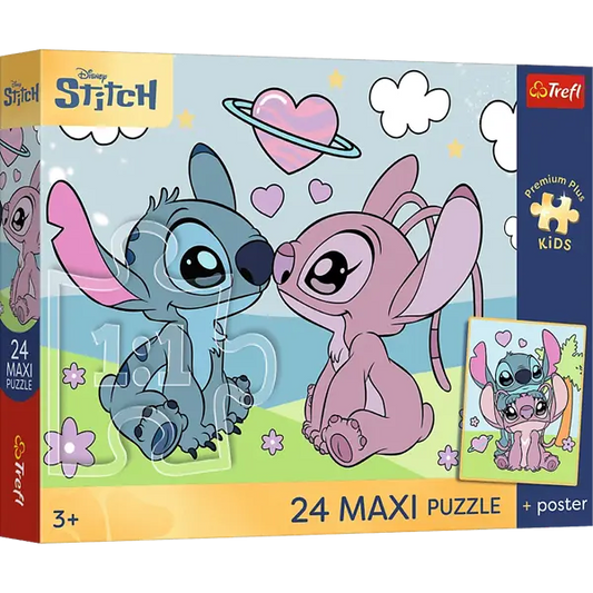PUZZLE MAXI 24 PremPlus Kids Marzenia Lilo&S.14393
