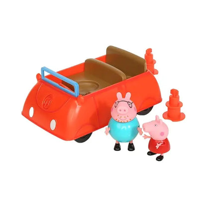 Świnka Peppa auto rodzinne + 2 figurki