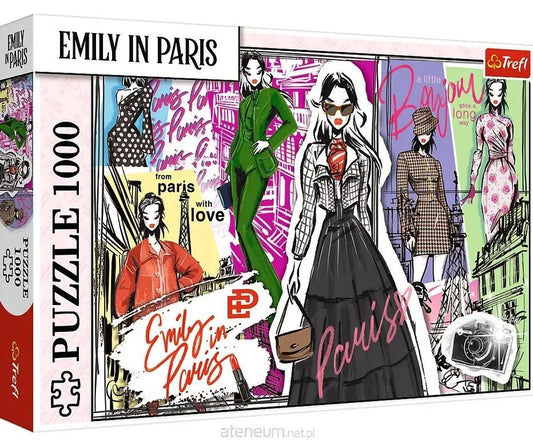PUZZLE 1000 Emily w Paryżu Modowe Inspiracje