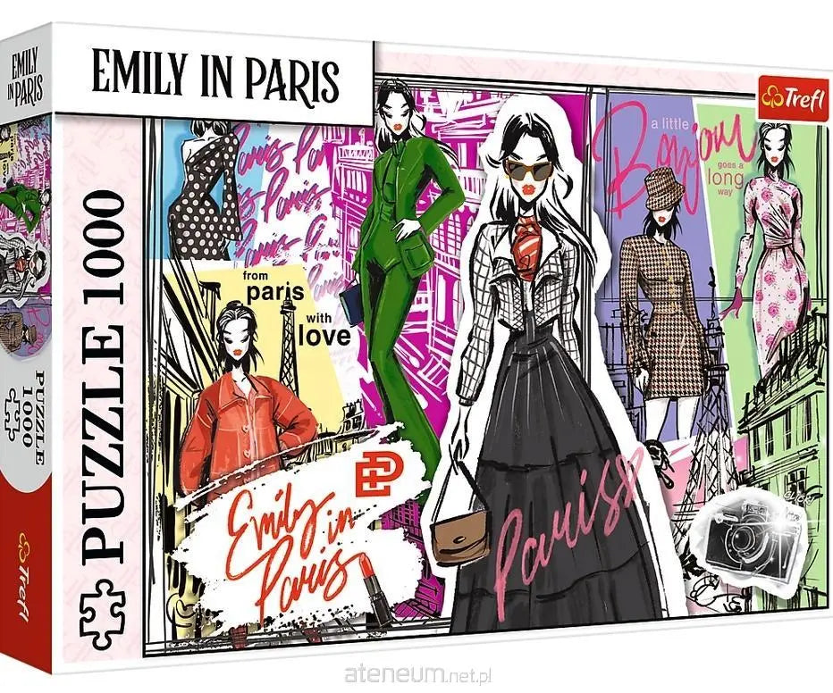 PUZZLE 1000 Emily w Paryżu Modowe Inspiracje