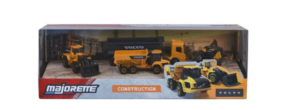Majorette - Pojazdy Volvo 4 - pak
