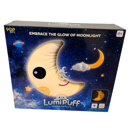 LumiPuff - Świecąca poduszka w kształcie półksiężyca