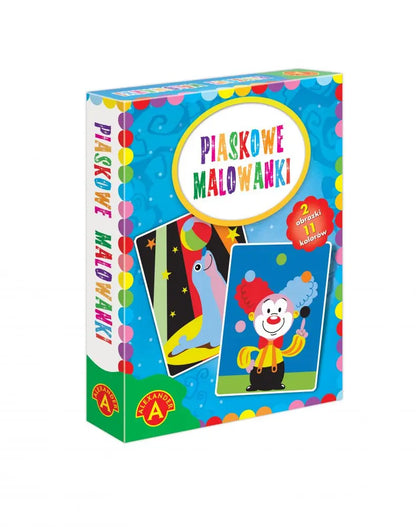 Piaskowe malowanki - Foka / Klaun 2463