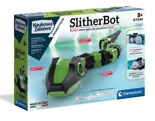 Naukowa zabawa robot slitherbot wąż