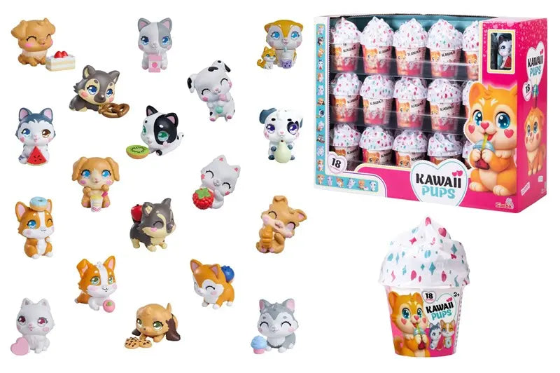 Kawaii pieski 18 rodzajów, blindbox