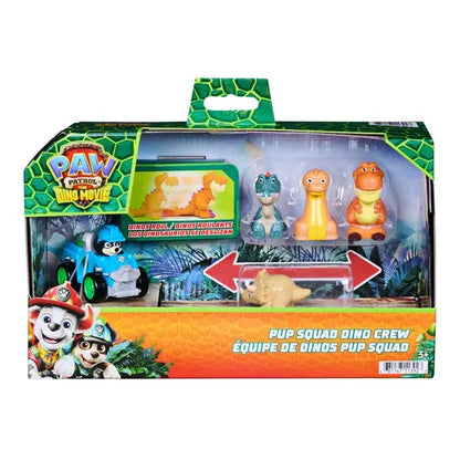 Psi Patrol Dino film, zestaw mini figurek