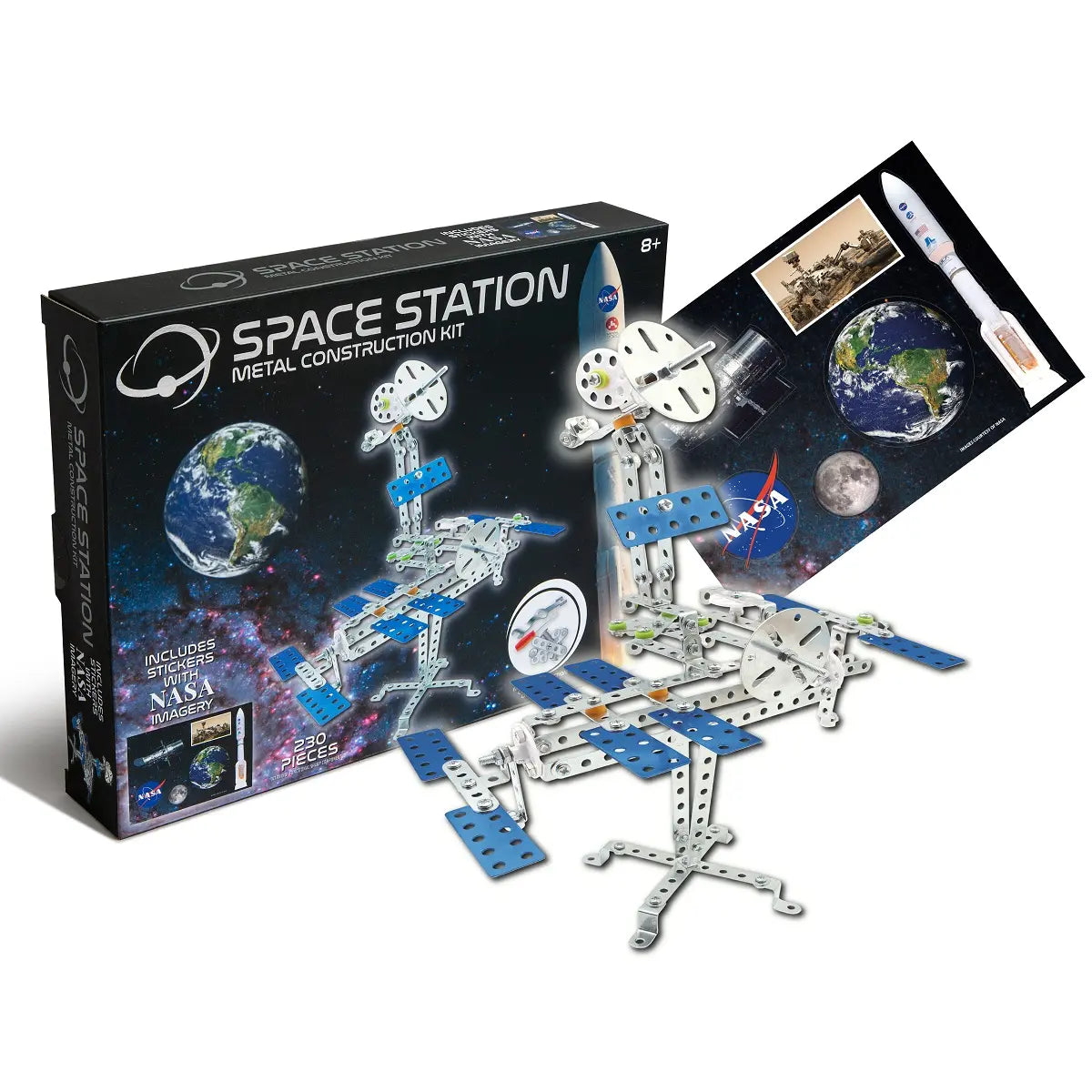 Nasa stacja kosmiczna metal 230 elementów