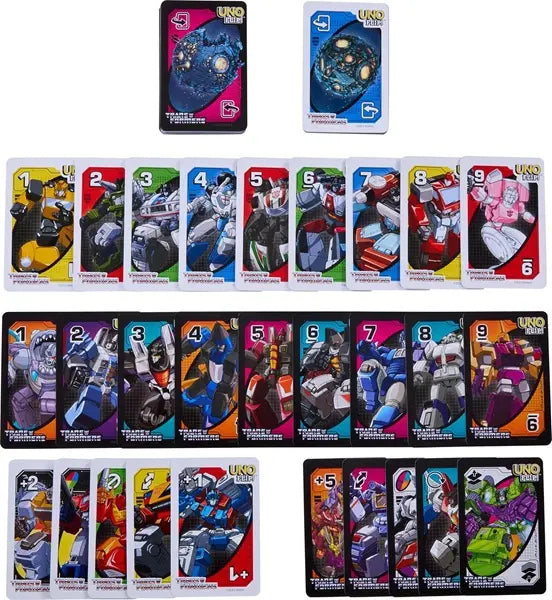 UNO FLIP! Transformers gra w karty HXJ49 /8