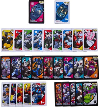 UNO FLIP! Transformers gra w karty HXJ49 /8
