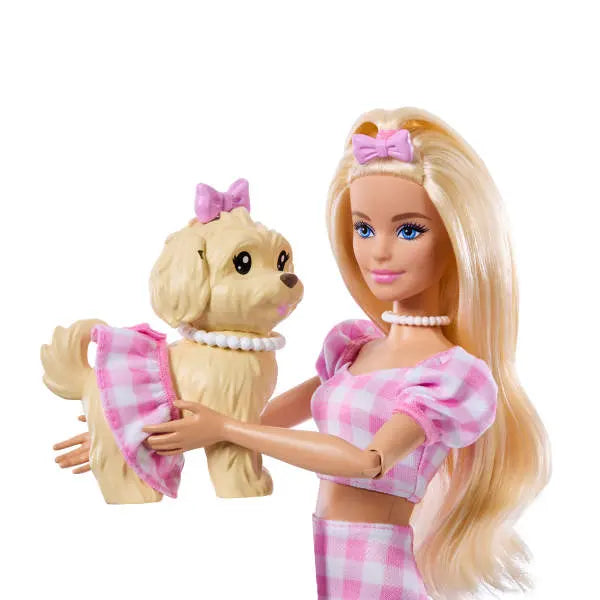 Barbie Twinnig Looks lalka + piesek