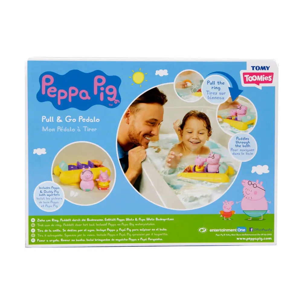 Toomies świnka peppa pływający ponton z figurkami