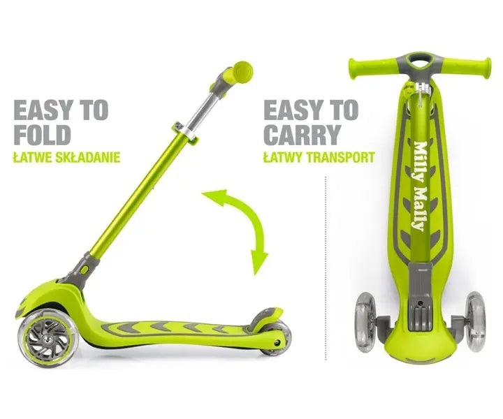 Hulajnoga trójkołowa Scooter Boogie Green