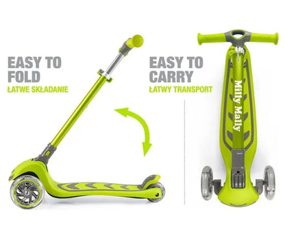 Hulajnoga trójkołowa Scooter Boogie Green